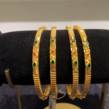 CMR 49.92gms BANGLES 22K Yellow Gold