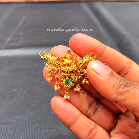 Anu Jewellers 3.924gms Pendent 22K Yellow Gold