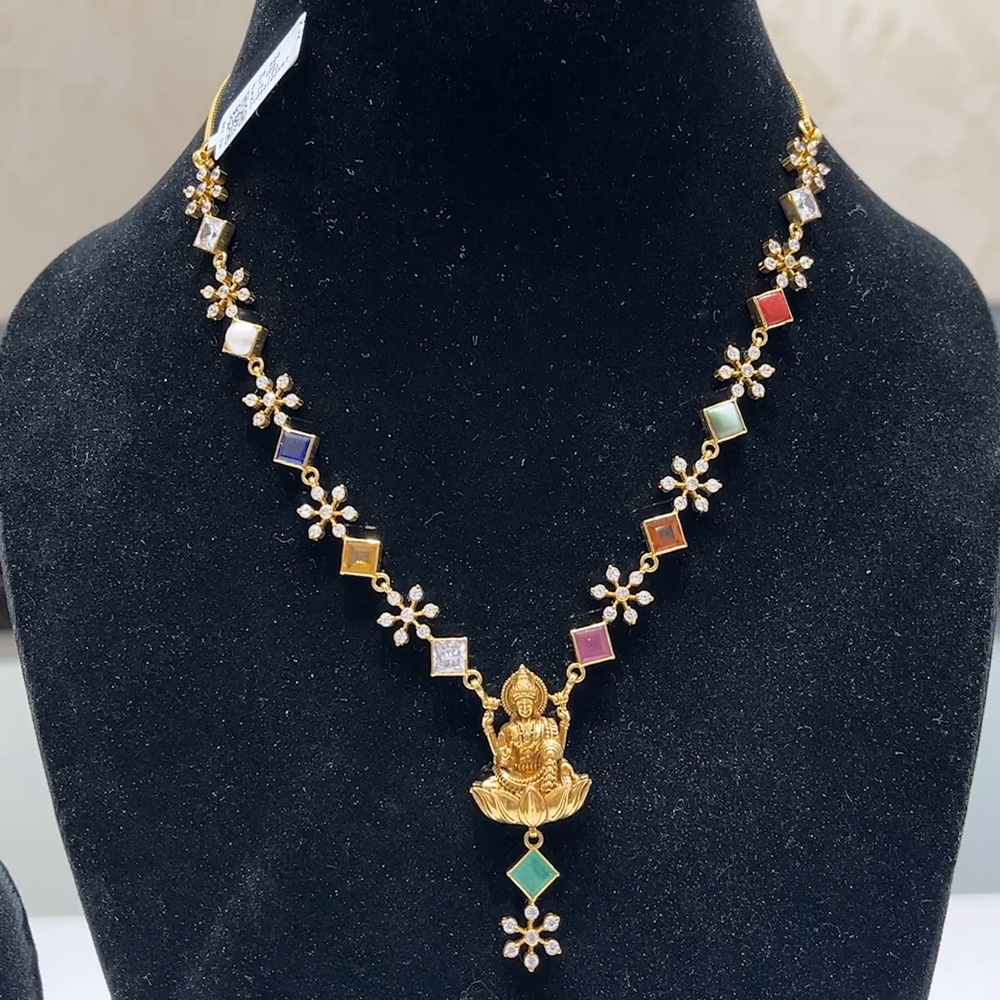 MUKUNDA JEWELLERS 25.1gms NECKLACE 22K Yellow Gold