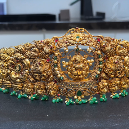 MUKUNDA JEWELLERS 106.13gms VADDANAM 22K Yellow Gold