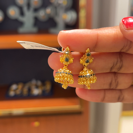 Anu Jewellers 4.636gms EARRINGS 22K Yellow Gold