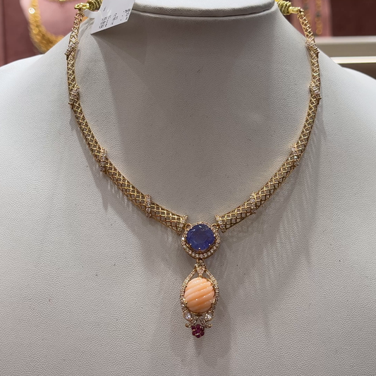 [make to order] 12.83gms NECKLACE 22K