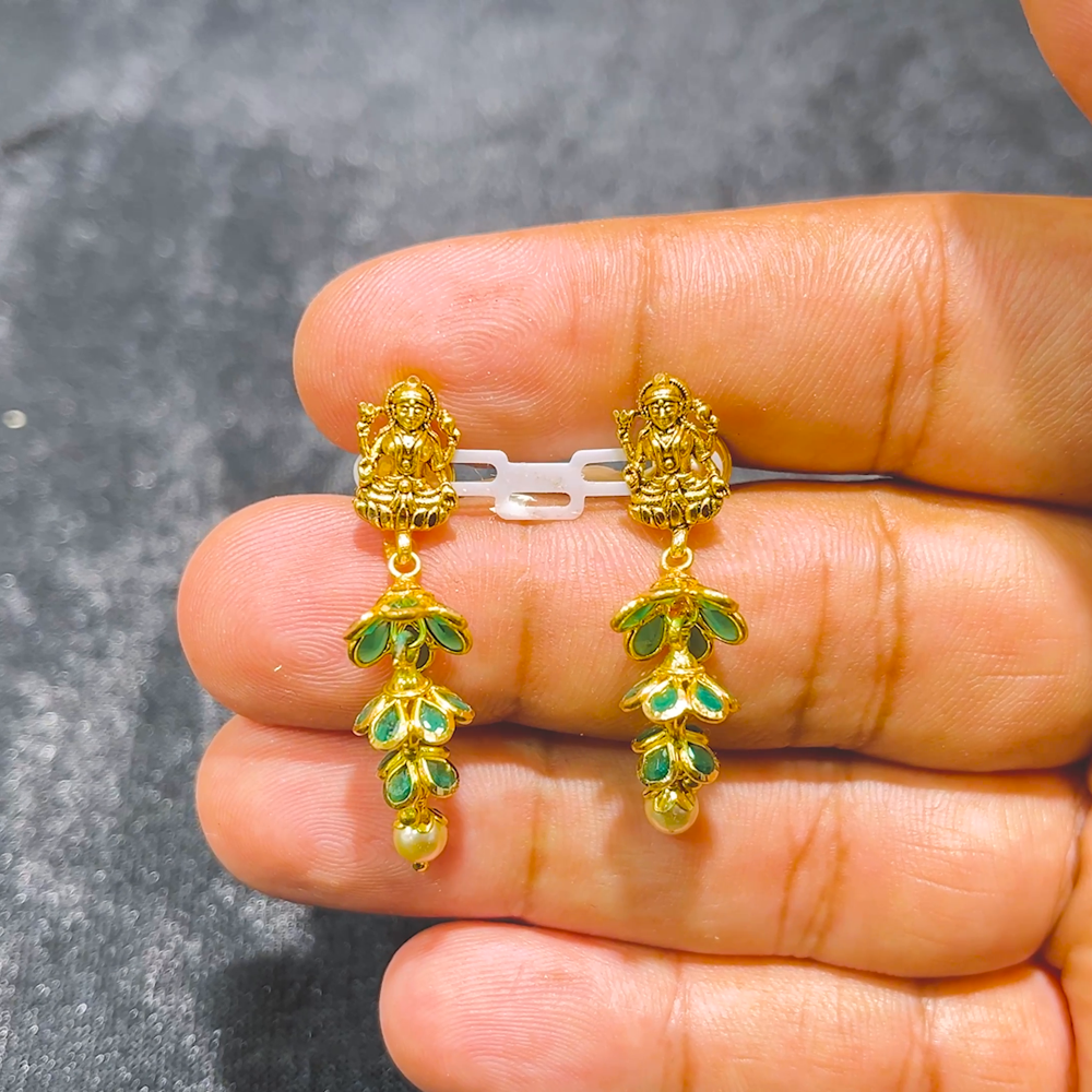 CMR 6.233gms EARRINGS 22K Yellow Gold