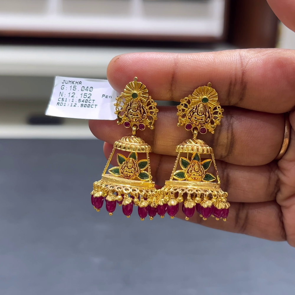 [make to order] 12.152gms EARRINGS 22K