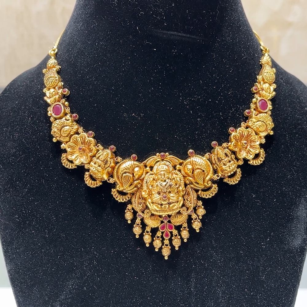 MUKUNDA JEWELLERS 26.444gms NECKLACE 22K Yellow Gold