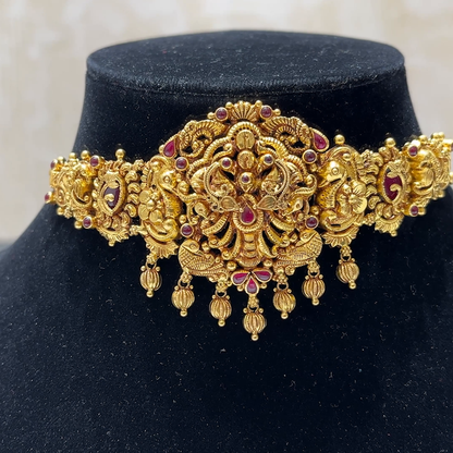 MUKUNDA JEWELLERS 23.217gms CHOKER 22K Yellow Gold