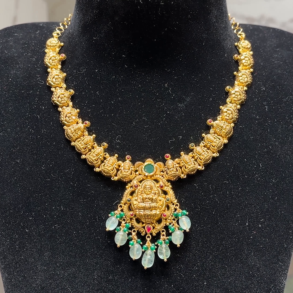 MUKUNDA JEWELLERS 18.541gms NECKLACE 22K Yellow Gold