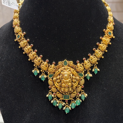 SOUTH INDIA 23.263gms NECKLACE 22K Yellow Gold