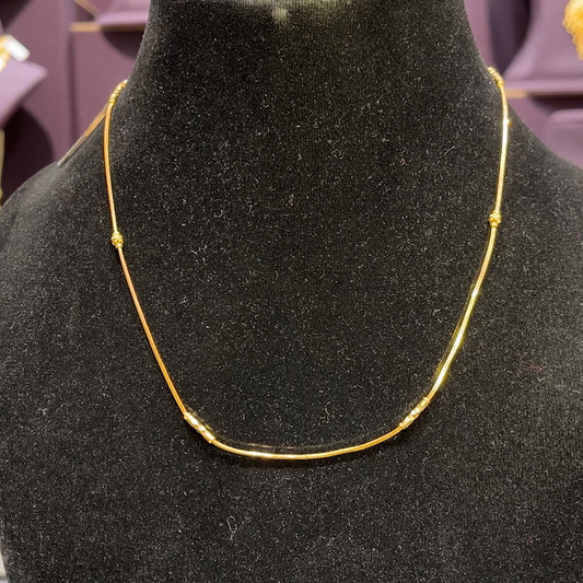 CMR 3.954gms CHAINS 22K Yellow Gold