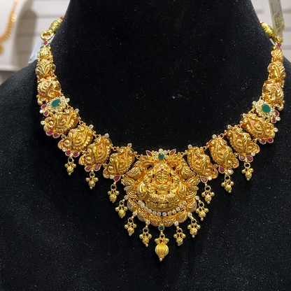 SOUTH INDIA 21.228gms NECKLACE 22K Yellow Gold