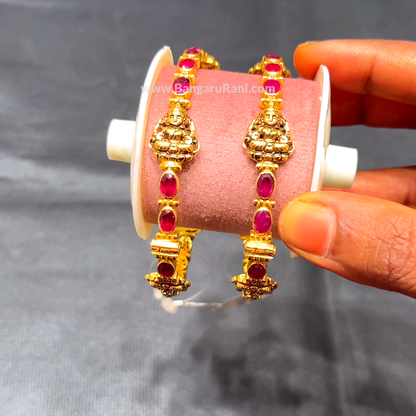 Anu Jewellers 26.365gms BANGLES 22K Yellow Gold