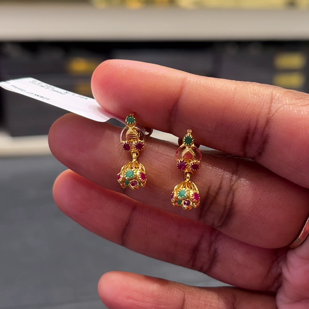 [make to order] 1.734gms EARRINGS 22K