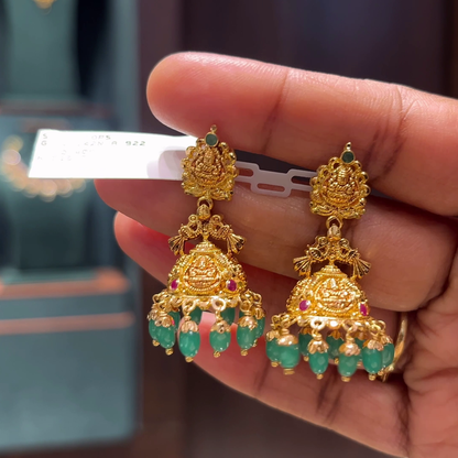 CMR 8.922gms EARRINGS 22K Yellow Gold