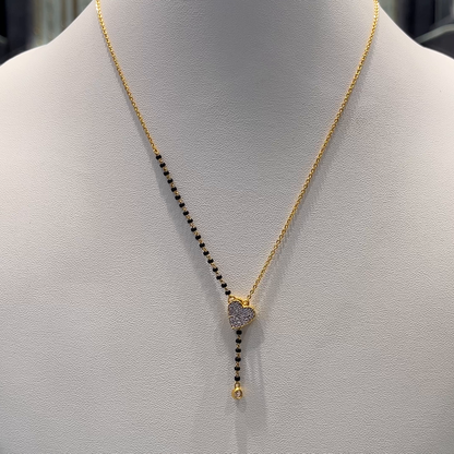 Anu Jewellers 4.73gms SHORT BLACK BEADS 22K Yellow Gold