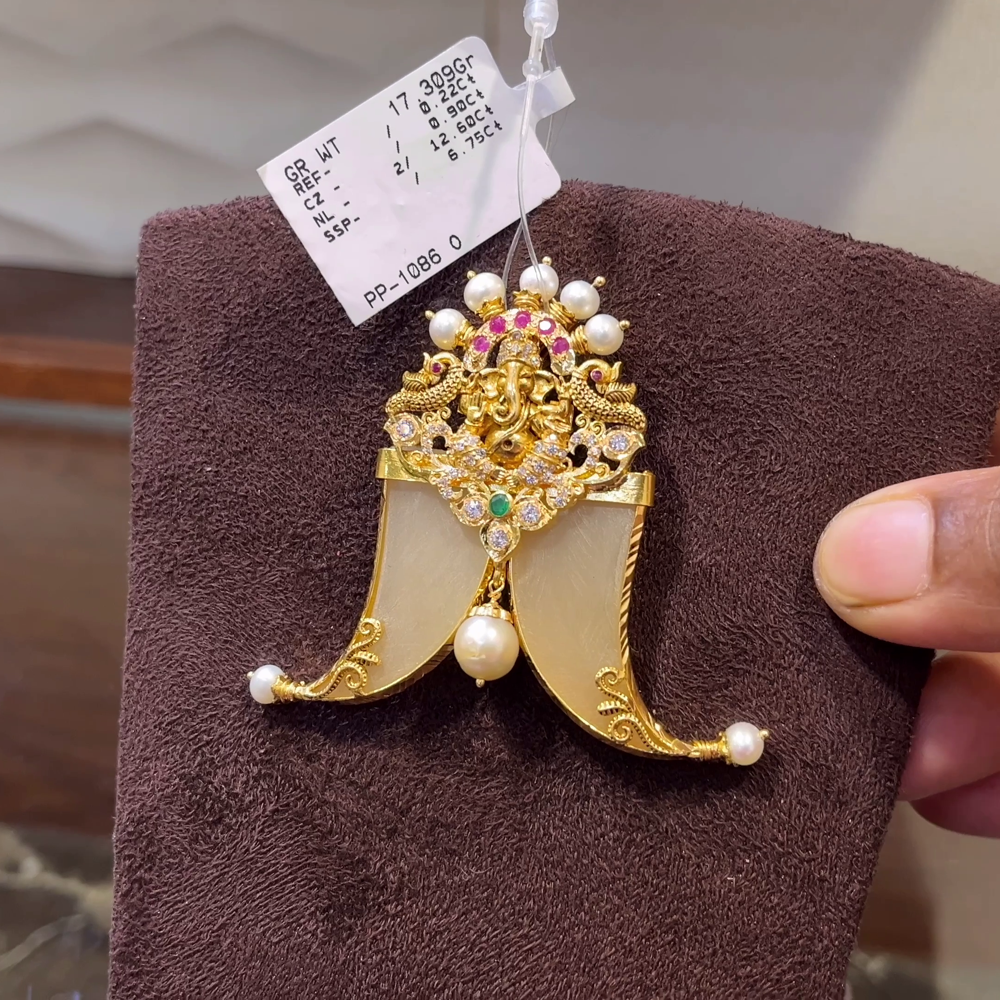 SRI RAM 13.215gms Pendent 22K Nakshi