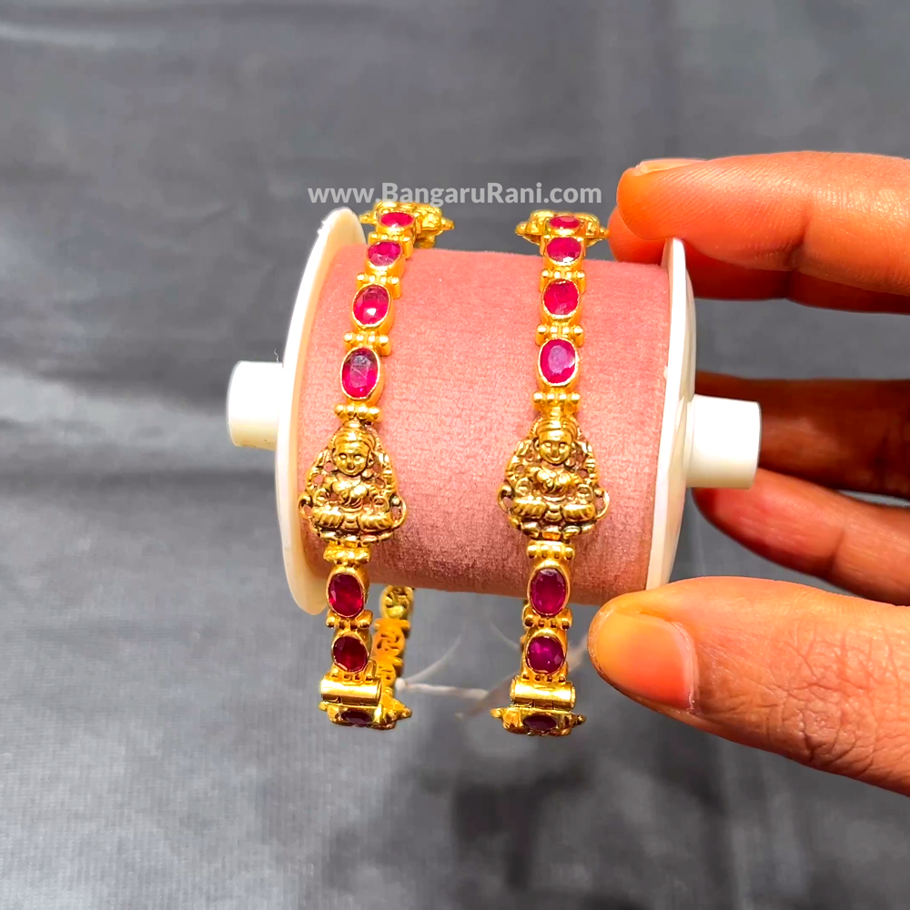 Anu Jewellers 26.365gms BANGLES 22K Yellow Gold