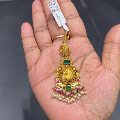 RS BROTHERS 8.013gms Papitabilla 22K Yellow Gold