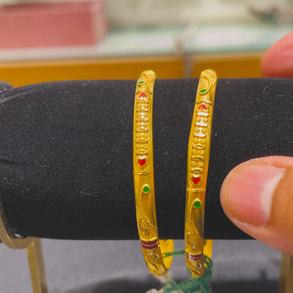 Anu Jewellers 5.949gms BANGLES 22K Yellow Gold