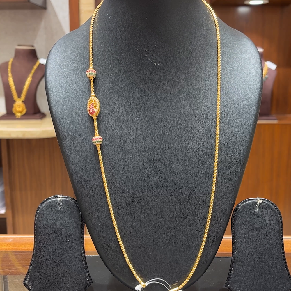 Chennai Shopping Mall 29.25gms CHAINS 22K Yellow Gold