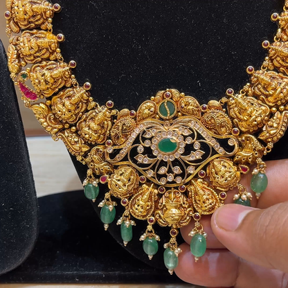 Chennai Shopping Mall 51.1gms HARAMS 22K Yellow Gold