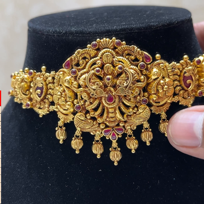 MUKUNDA JEWELLERS 23.217gms CHOKER 22K Yellow Gold