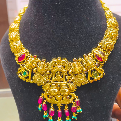 SOUTH INDIA 31.174gms NECKLACE 22K Yellow Gold