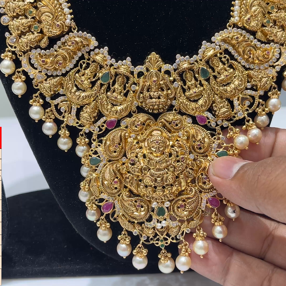 MUKUNDA JEWELLERS 94.03gms HARAMS 22K Yellow Gold