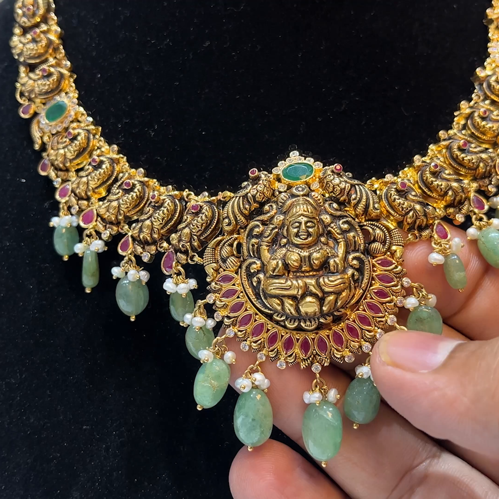 MUKUNDA JEWELLERS 35.167gms NECKLACE 22K Yellow Gold