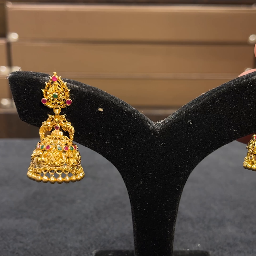 CHANDANA Brothers 15.334gms EARRINGS 22K Yellow Gold