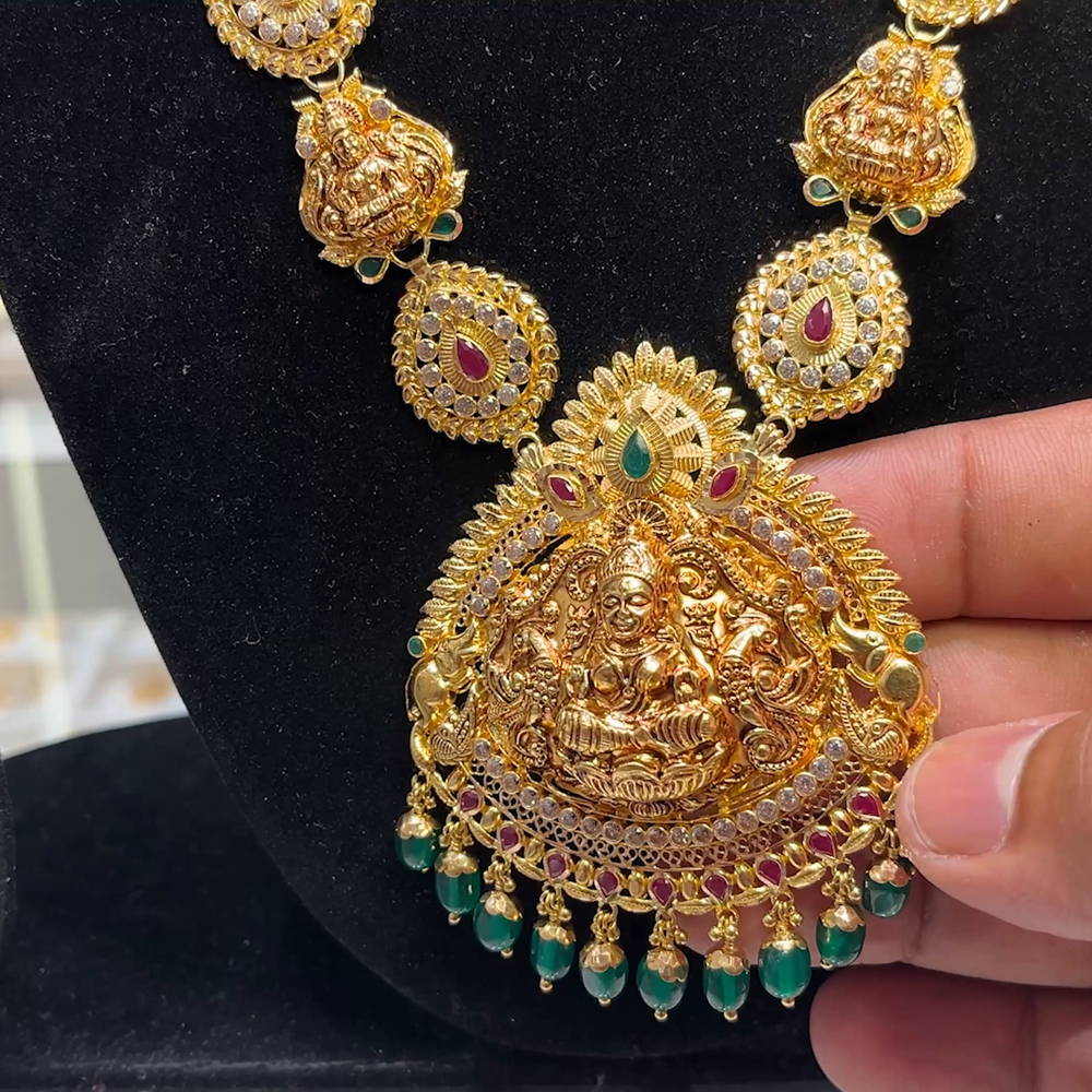 SOUTH INDIA 48.459gms HARAMS 22K Yellow Gold