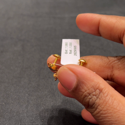 [make to order] 1.55gms EARRINGS 22K