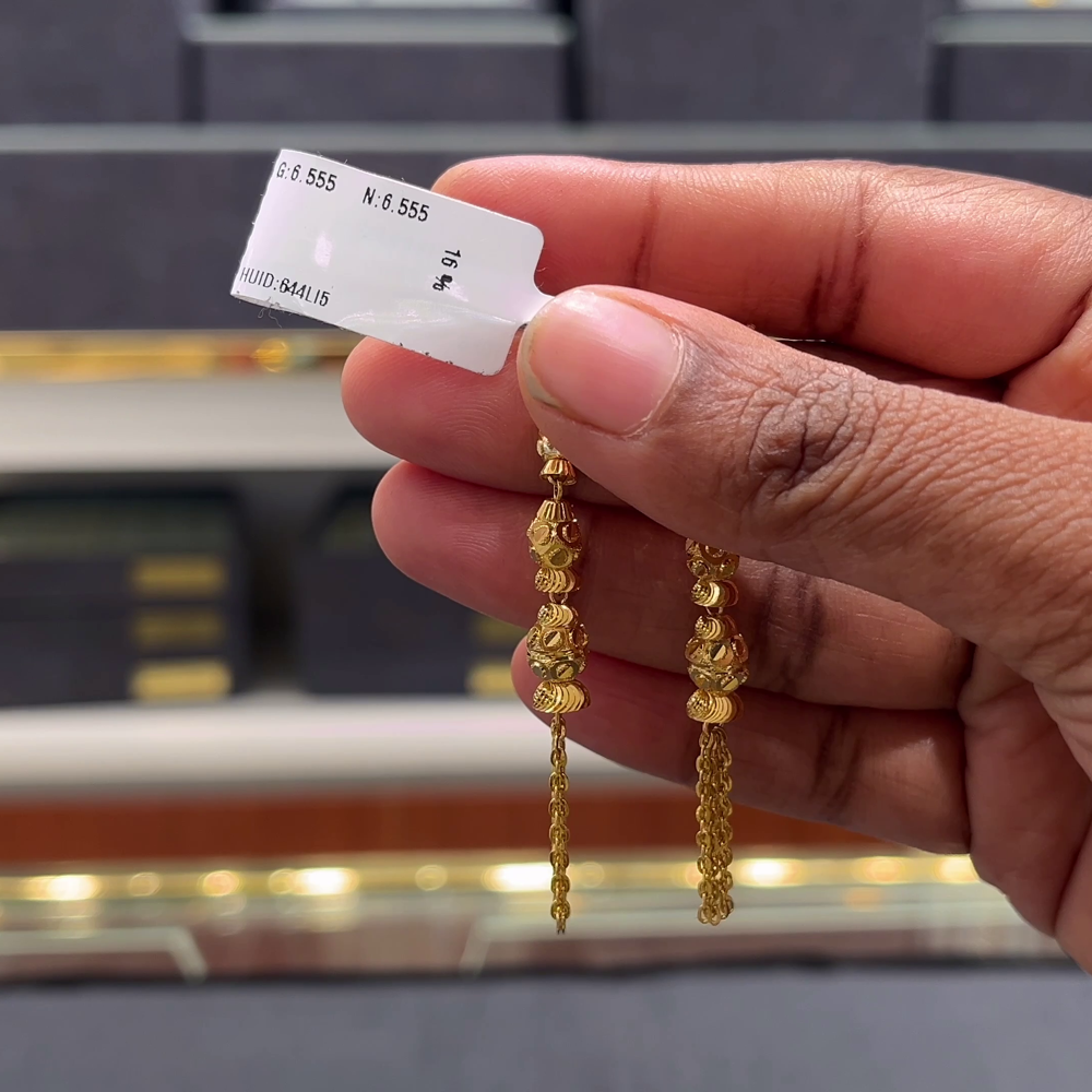 [make to order] 6.555gms EARRINGS 22K