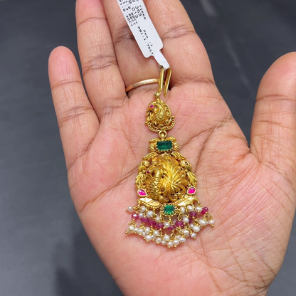 RS BROTHERS 8.013gms Papitabilla 22K Yellow Gold