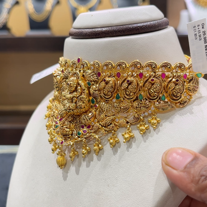 [make to order] 28.478gms CHOKER 22K