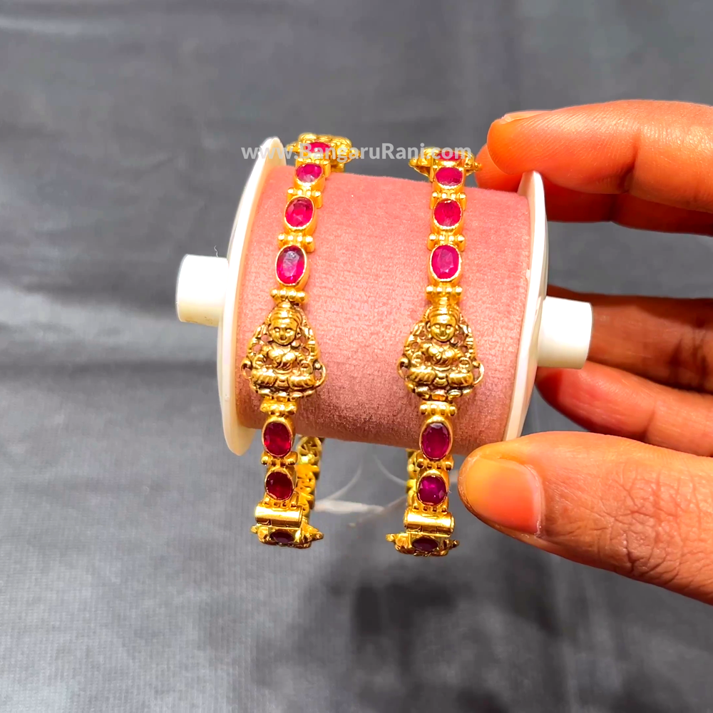 Anu Jewellers 26.365gms BANGLES 22K Yellow Gold
