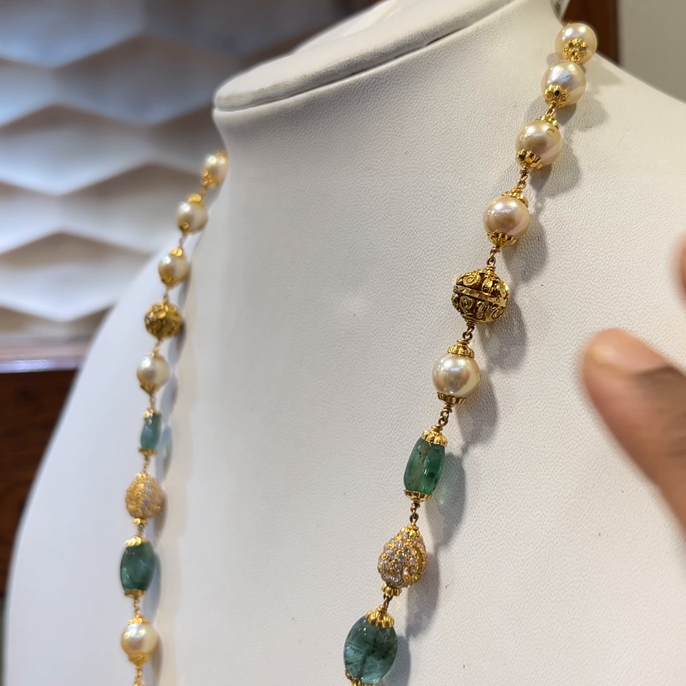 SRI RAM 13.881gms CHAINS 22K Nakshi