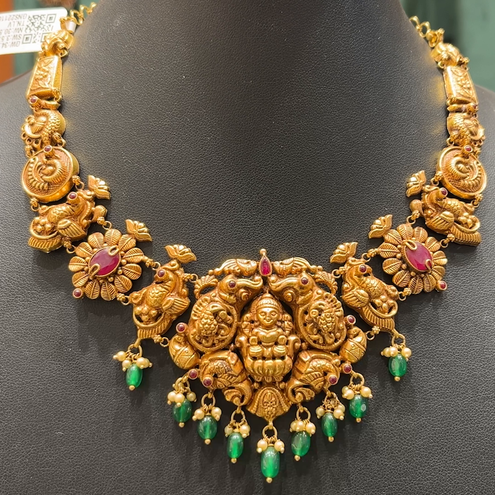 Chennai Shopping Mall 30.545gms NECKLACE 22K Nakshi