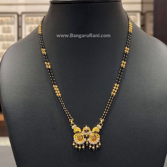 10.725gms SHORT BLACK BEADS 22K Yellow Gold