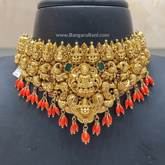 MUKUNDA JEWELLERS 43.096gms CHOKER 22K Yellow Gold