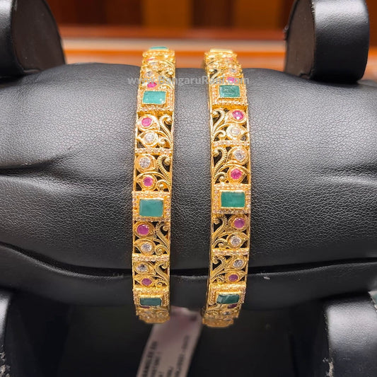 Chennai Shopping Mall 23.02gms BANGLES 22K Yellow Gold