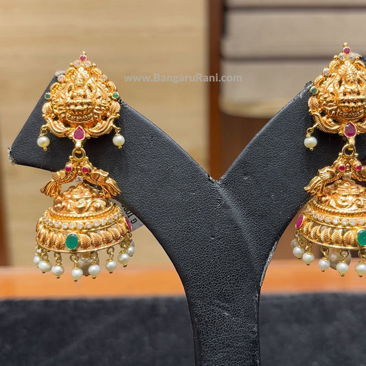 Chennai Shopping Mall 20.88gms EARRINGS 22K Antique