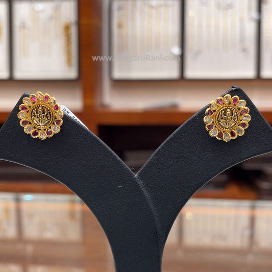 5.142gms EARRINGS 22K Yellow Gold