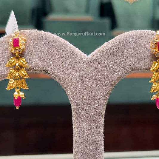 CMR 3.535gms EARRINGS 22K Yellow Gold