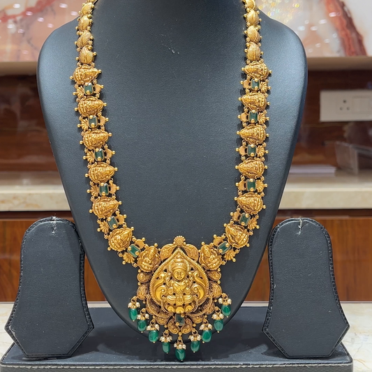 MUKUNDA JEWELLERS 45.28gms HARAMS 22K Antique