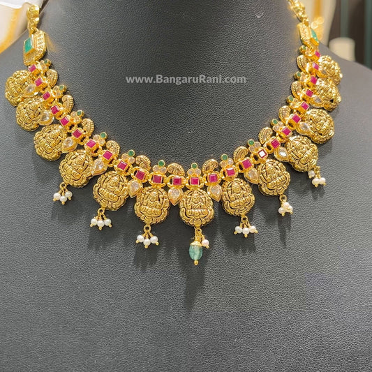 CMR 22.483gms NECKLACE 22K Antique