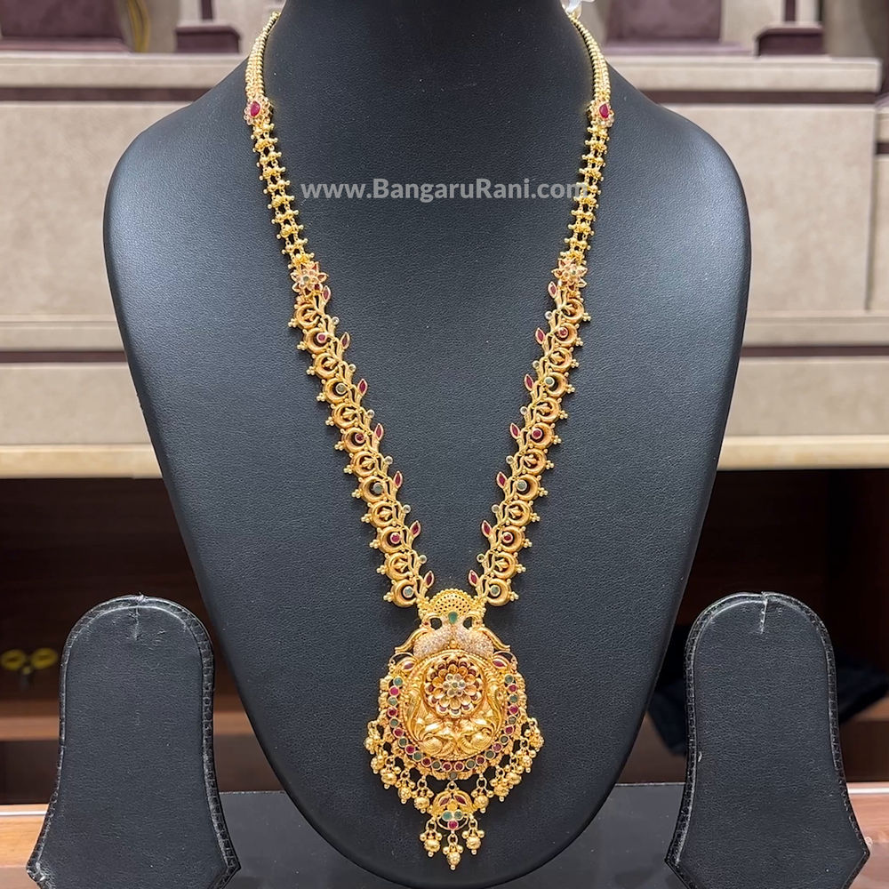 Chennai Shopping Mall 38.37gms HARAMS 22K Yellow Gold