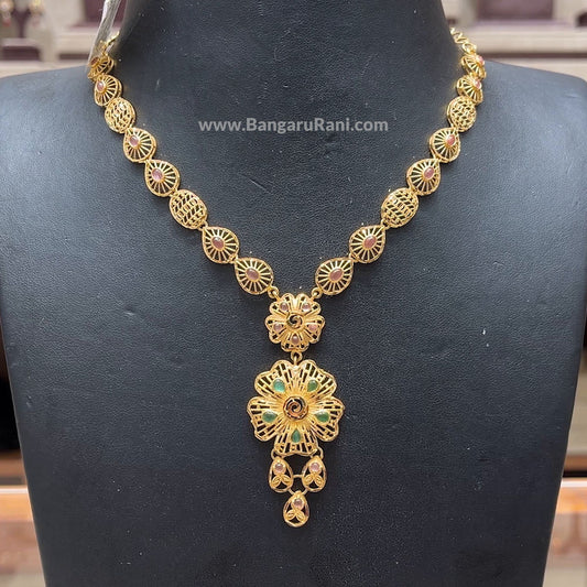 Chennai Shopping Mall 17.11gms NECKLACE 22K Yellow Gold