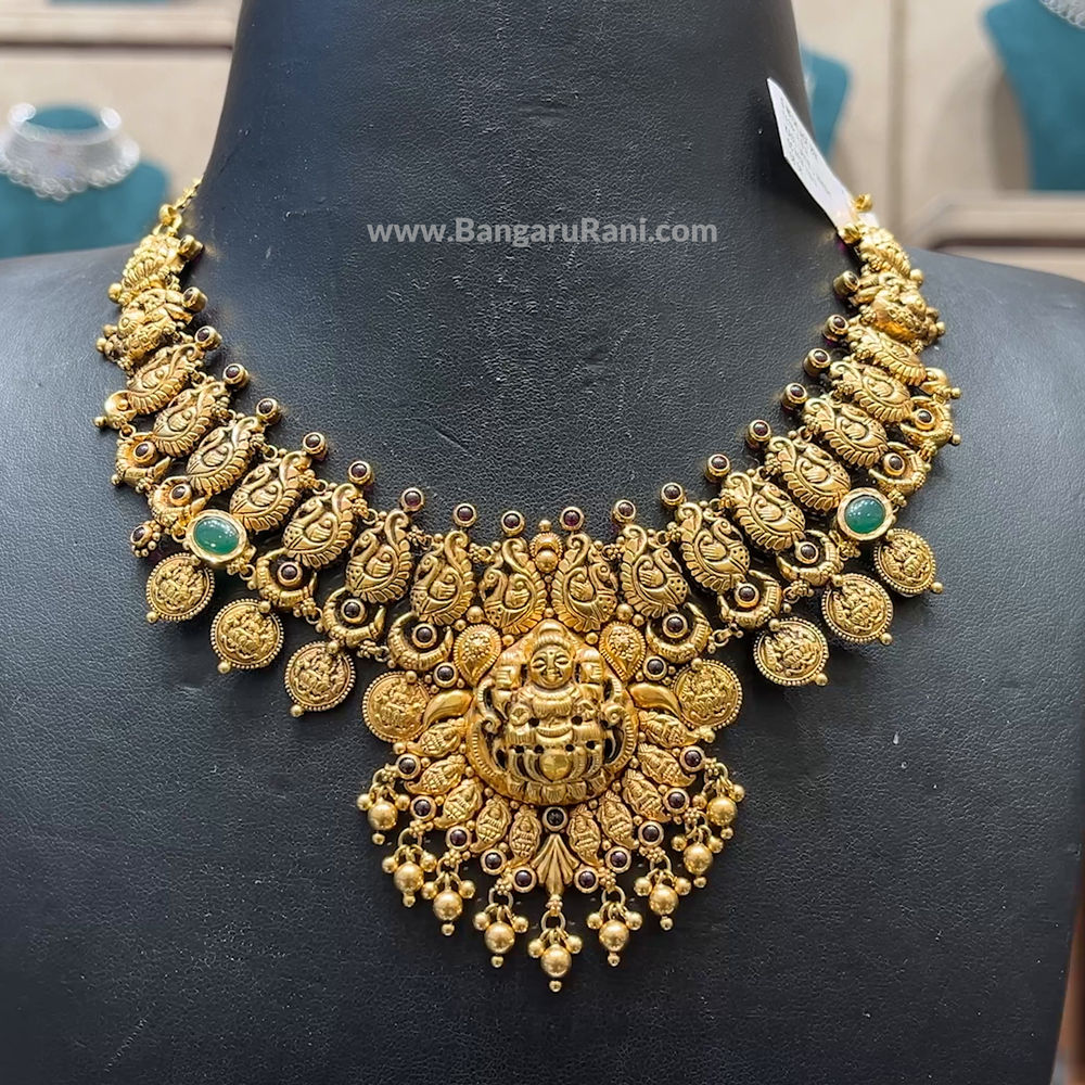 Chennai Shopping Mall 29.38gms NECKLACE 22K Nakshi