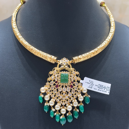 MUKUNDA JEWELLERS 14.7gms NECKLACE 22K Yellow Gold