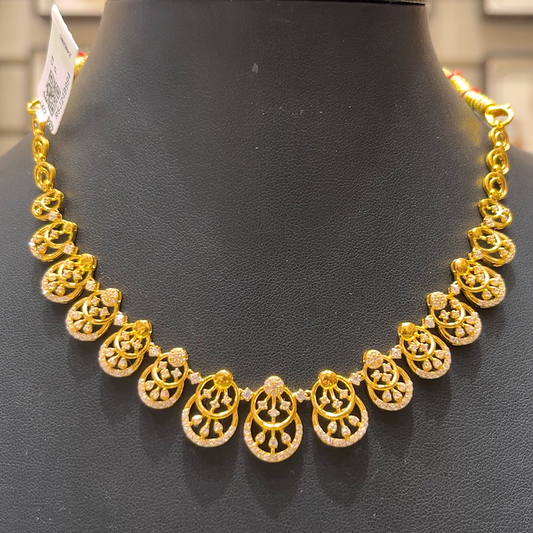 RS BROTHERS 20.98gms NECKLACE 22K Yellow Gold